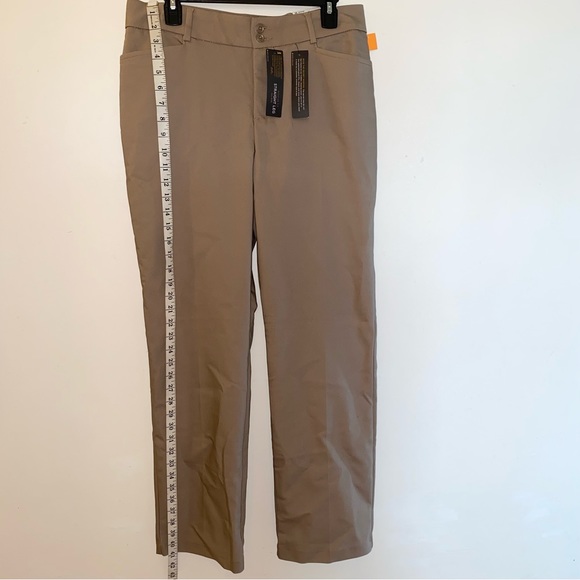 Lee Secretly Shapes NWT Straight Leg Pant Light Fawn (Size: 12 Medium) - Picture 3 of 16
